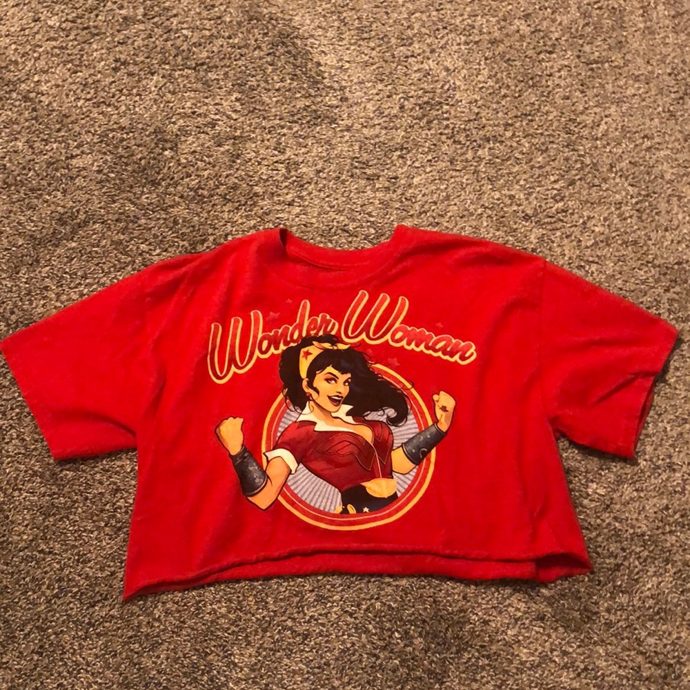 Wonder Woman crop top